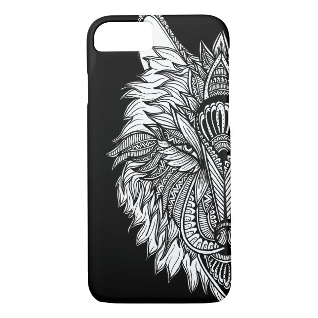 Lone Wolf Case-Mate iPhone Case (Back)