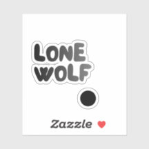 Lone Wolf Club Sticker