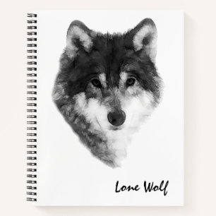 Lone Wolf elegant Notebook