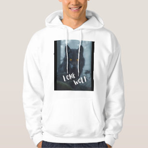 Lone wolf hoodie