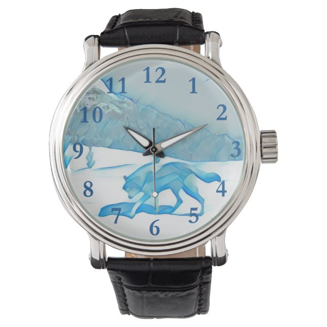 Lone Wolf In WInter Watch (Front)