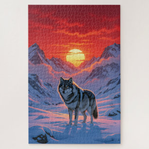 Lone Wolf Jigsaw Puzzle