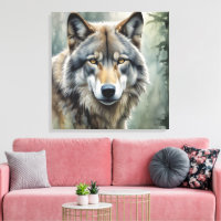 Lone Wolf Motivational Inspirational Art