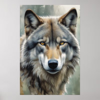 Lone Wolf Motivational Inspirational Art