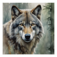 Lone Wolf Motivational Inspirational Art