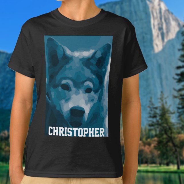  Lone Wolf  Personalised T-Shirt (Creator Uploaded)