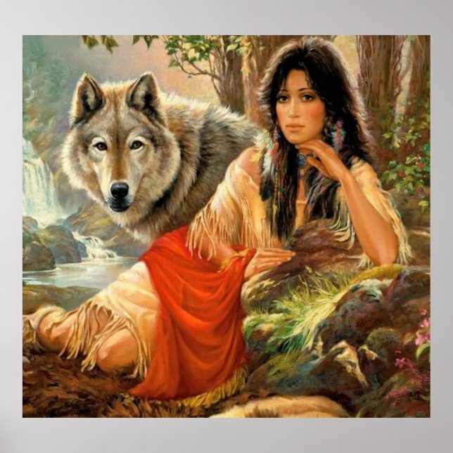 Lone wolf poster (Front)