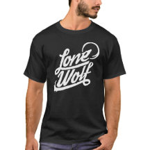 Lone Wolf Typographic Tee