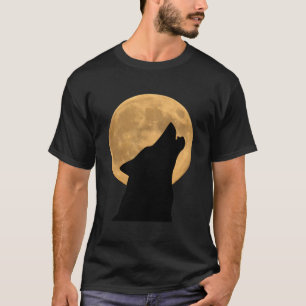 Lone Wolf'S Blood Moon Howl Howling Wolf For Anima T-Shirt