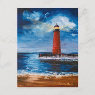 Lonely Beacon Postcard
