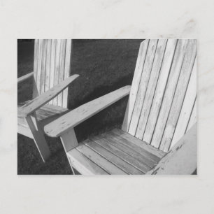 Lonely Chairs Postcard