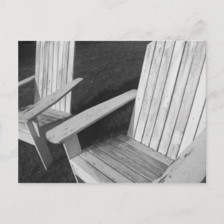 Lonely Chairs Postcard