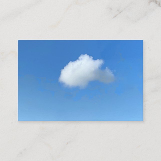 Lonely Cloud  Business Card (Front)