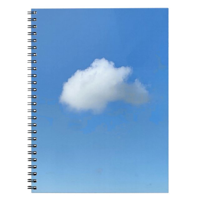 Lonely Cloud  Notebook (Front)