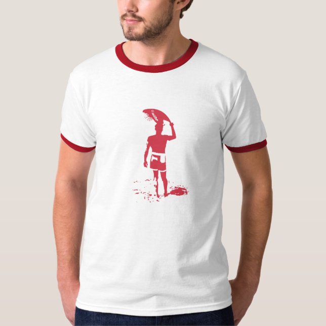 Lonely Cool Surfer T-Shirt (Front)