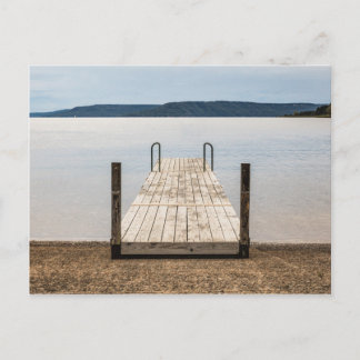 Lonely Dock on Greer's Ferry Lake in Arkansas Postcard