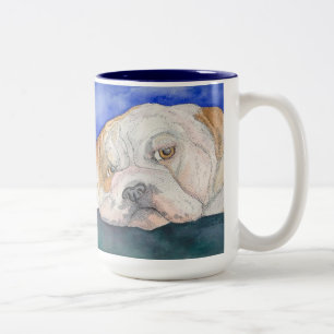 Lonely English Bulldog mug