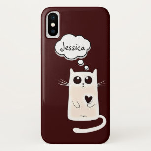 Lonely Hearts Cat Case-Mate iPhone Case
