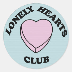 Lonely Hearts Club sticker