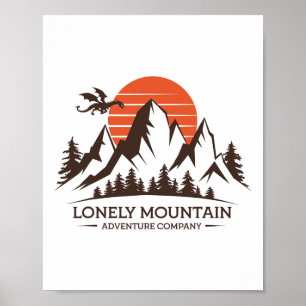 Lonely Mountain - Adventure Company - Fantasy Trip Poster