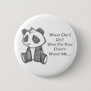 Lonely Panda Pin