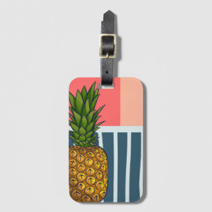 'Lonely pineapple'   colourful  Luggage Tag