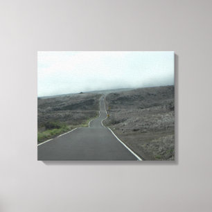 Lonely Road Canvas Print