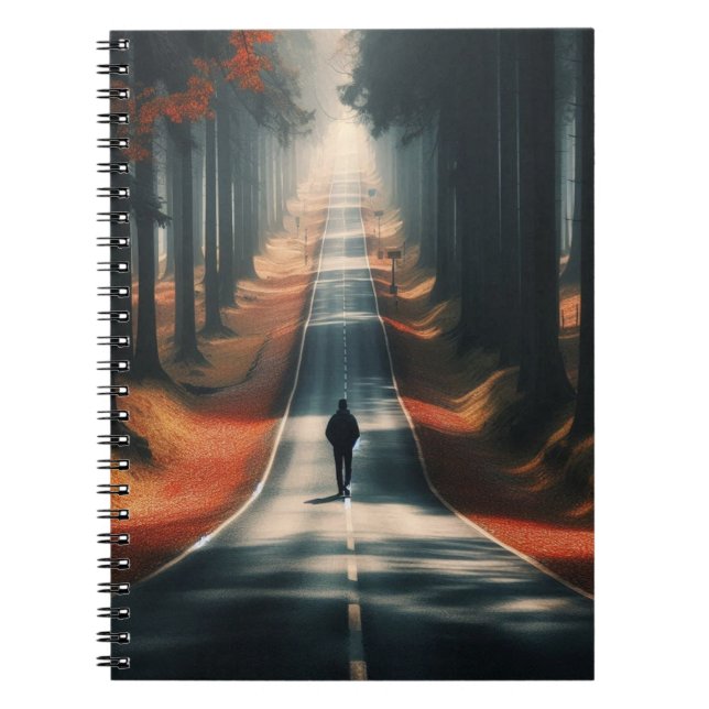 Lonely road  notebook (Front)
