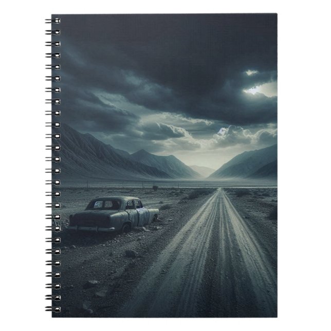 Lonely road  notebook (Front)
