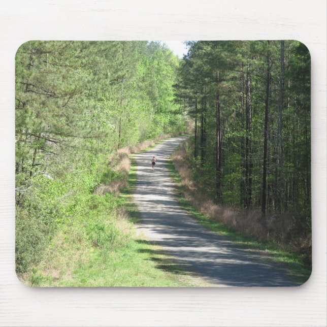 Lonely Runner Mouse Mat (Front)