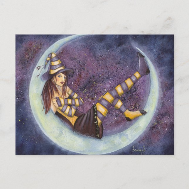 Lonely Satellite Postcard (Front)