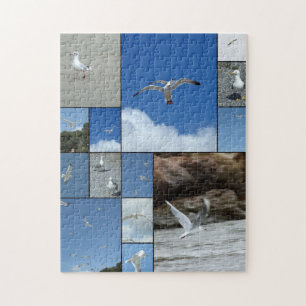 Lonely seagulls Puzzle