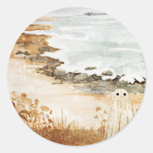 Lonely Shores Classic Round Sticker