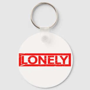 Lonely Stamp Key Ring