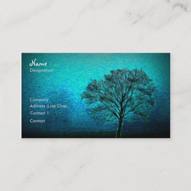 Lonely Tree Business Card (Front)