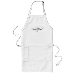 Long apron with original Food Gal logo