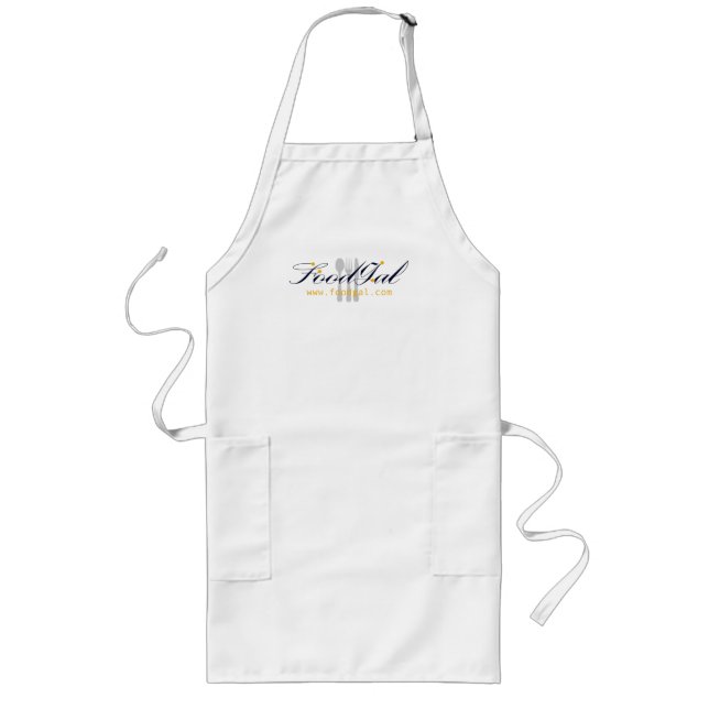 Long apron with original Food Gal logo (Front)