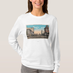 Long Beach, CA - Ocean Boulevard View T-Shirt