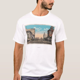 Long Beach, CA - Ocean Boulevard View T-Shirt