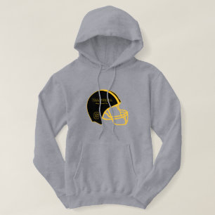 Long Beach California CA Football Logo Hoodie