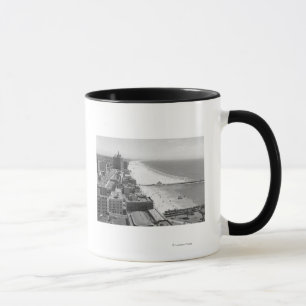 Long Beach, California Coastline and Beach Mug