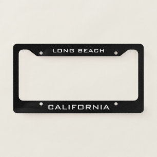 Long Beach California  Licence Plate Frame