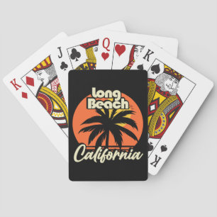 Long Beach California Playing Cards