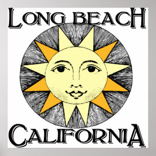 Long beach California Poster