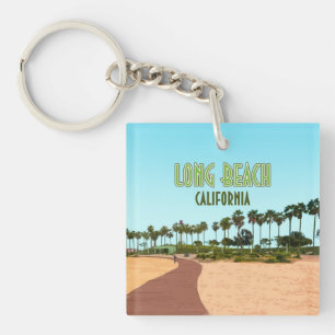 Long Beach California Shoreline Aquatic Park Key Ring