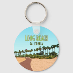 Long Beach California Shoreline Aquatic Park Key Ring
