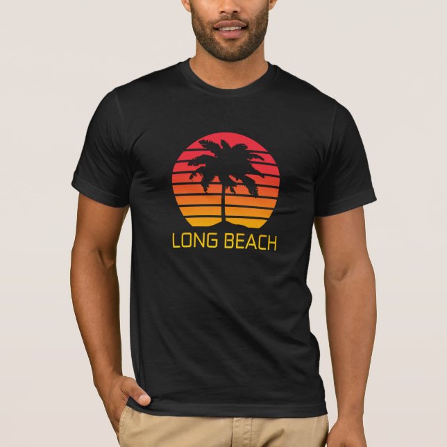 Long Beach California  T-Shirt (Front)