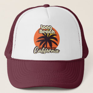 Long Beach California Trucker Hat