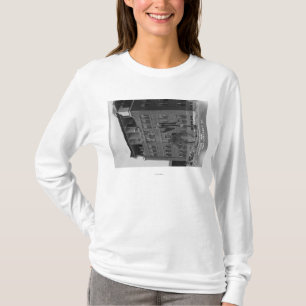 Long Beach, California View of Sharon Inn T-Shirt