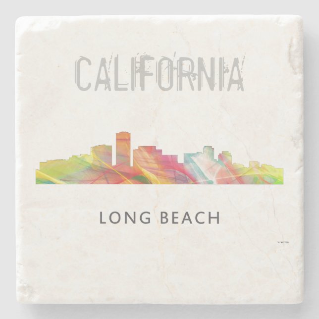 LONG BEACH CALIFORNIA WB1 - STONE COASTER (Front)